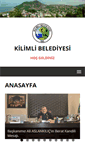 Mobile Screenshot of kilimli.bel.tr